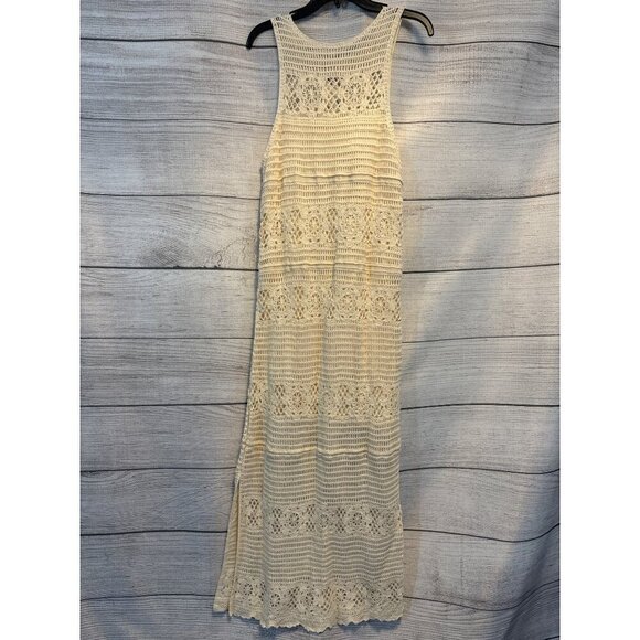 NWT BB Dakota By Steve Madden Crochet Maxi Dress Size L - Picture 3 of 3